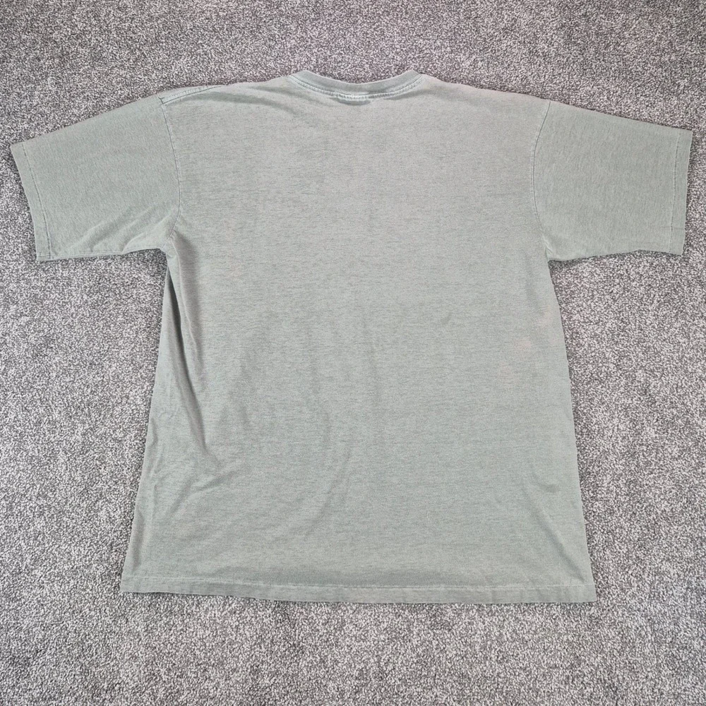 Vintage Banana Republic T-Shirt Mens Medium Green Single Stitch Made in USA